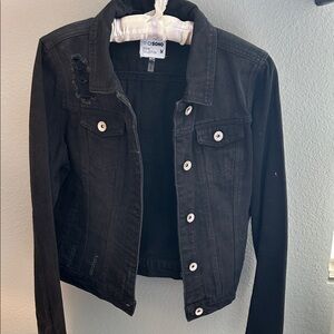 Cisono Black Denim Jacket